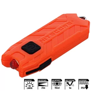 Latarka brelok NiteCore 55lm, Rechargeable Li-ion Keychain Light (TUBE V2.0 JACINTH) - Latarki - miniaturka - grafika 2
