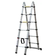 Drabiny - G21 Drabina teleskopowa aluminiowa GA-TZ12-3,8M, 6390452 - miniaturka - grafika 1