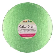 Dodatki do ciast w proszku - Okrągły podkład pod tort JASNOZIELONY gruby FunCakes ø 25 cm - miniaturka - grafika 1