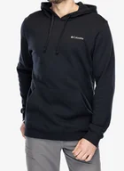 Bluzy sportowe męskie - Bluza z kapturem Columbia Trek Graphic Hoodie - black/mountain air - miniaturka - grafika 1
