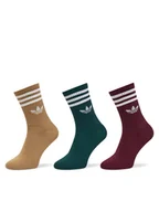Skarpetki damskie - adidas Skarpety długie 3-Stripes JZ4945 Kolorowy - miniaturka - grafika 1
