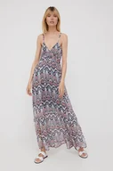 Sukienki - Pepe Jeans sukienka MARTINICA maxi rozkloszowana - miniaturka - grafika 1