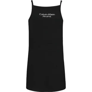 CALVIN KLEIN JEANS Sukienka - Sukienki i spódniczki dla dziewczynek - miniaturka - grafika 1