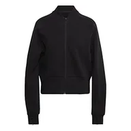 Kurtki damskie - adidas Damska kurtka W AOP Tt, czarna, rozmiar XS, czarny, XXS - miniaturka - grafika 1