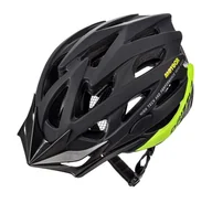 Kaski rowerowe - KASK ROWEROWY METEOR DRIZZLE cz/z r.XL 16922 - miniaturka - grafika 1