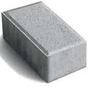 Cegły, pustaki, bloki - Kostka Holland 6 cm szara - miniaturka - grafika 1