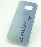 Etui i futerały do telefonów - Etui na telefon komórkowy Pokrowiec ochronny na Samsung Galaxy S7 Etui Bumper Case Silicone Blue - miniaturka - grafika 1
