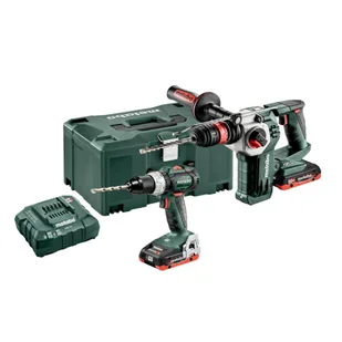 Metabo Zestaw Bw Combo 18V 2.3.6+ Słuchawk - Zestawy elektronarzędzi - miniaturka - grafika 1