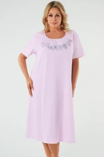 Koszula Italian Fashion Zarita kr.r. róż - Piżamy damskie - miniaturka - grafika 1