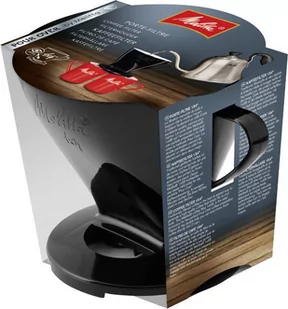 Melitta Plastikowy dripper do kawy 1x4 Czarny - Akcesoria i części do ekspresów do kawy - miniaturka - grafika 3