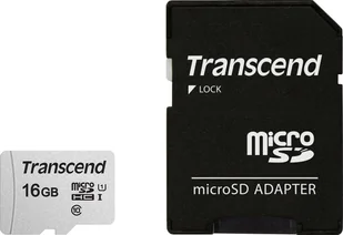 Transcend 16GB MicroSD TS16GUSD300S-A - Karty pamięci - miniaturka - grafika 2