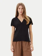 Bluzki damskie - Vero Moda Bluzka Bella 10327551 Czarny Regular Fit - miniaturka - grafika 1