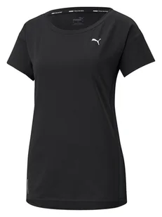 Puma Koszulka sportowa "Train Favourite" w kolorze czarnym - Koszulki sportowe damskie - miniaturka - grafika 1