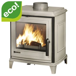 Piec wolnostojący INVICTA SEDAN S szara emalia - Piece wolnostojące - miniaturka - grafika 1