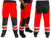 Spodnie męskie - Spodnie ratownicze całoroczne North-Wind unisex PRM FLUO model 2021 - miniaturka - grafika 1
