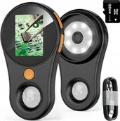 Mikroskopy i lupy - CYFROWE SZKŁO POWIĘKSZAJĄCE ELEKTRONICZNA LUPA OŚW.LED EKRAN HD IPS 500x PC - miniaturka - grafika 1