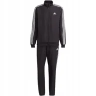Dresy męskie - Dres męski adidas 3-Stripes Woven Track Suit czarny IC6750 S - miniaturka - grafika 1