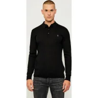 Koszule męskie - AllSaints Wełniane polo MODE | Slim Fit - miniaturka - grafika 1