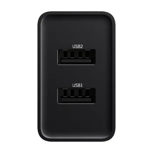 Baseus szybka ładowarka sieciowa 2x USB 10,5 W 2,1 A + kabel USB - Lightning 2,4 A 1 m czarny (TZCCFS-R01) - Ładowarki do telefonów - miniaturka - grafika 5