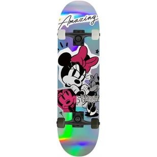DESKOROLKA DREWNIANA DUŻA D100 MINNIE AMAZING HOLO - Deskorolki - miniaturka - grafika 1