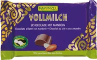 Zdrowa żywność - Rapunzel CZEKOLADA MLECZNA Z MIGDAŁAMI BIO 100 g - miniaturka - grafika 1