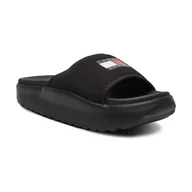 Klapki i japonki damskie - Tommy Jeans Klapki CHUNKY POOL SLIDE - miniaturka - grafika 1