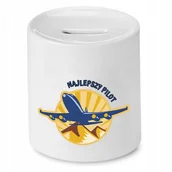 Skarbonki - Skarbonka Dla Zięcia na Urodziny Imieniny Prezent z Nadrukiem ze Zdjęciem + Opakowanie na prezent (wzór 03) - miniaturka - grafika 1