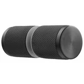 Akcesoria do armatury i ceramiki - Uchwyt do drzwi kabiny prysznicowej czarny Contour - miniaturka - grafika 1