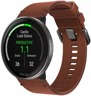 Polar Ignite 3 Titanium M/L Brązowy - Smartwatch - miniaturka - grafika 2