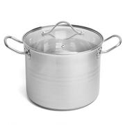 Garnki - KonigHOFFER STOCK POT GARNEK WYSOKI GASTRONOMICZNY 10 L 26X20 CM INDUKCJA 5903313411851 - miniaturka - grafika 1