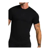 Koszulki sportowe męskie - Koszulka męska Wilson M Everyday Performance Tee Black XXL - miniaturka - grafika 1