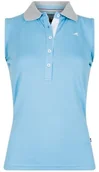 Koszulki jeździeckie - Euro-Star Koszulka polo BEAUl - bluebell - damska - miniaturka - grafika 1