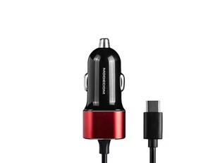 Modecom Ładowarka samochodowa MC-CU2K-09-TC USB + USB Typ C ZT-MC-CU2K-09-TC - Ładowarki samochodowe - miniaturka - grafika 2