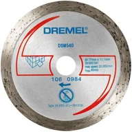 Tarcze do pił - Tarcza do cięcia DREMEL DSM540 77 mm - miniaturka - grafika 1