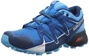 Damskie buty do biegania w terenie Salomon Speedcross Vario 2, przyczepność do twardego i miękkiego podłoża, wsparcie stopy, ochrona, Hawaiian Surf, 38 2/3 - Koszulki i topy damskie - miniaturka - grafika 1