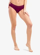 Bielizna sportowa damska - Figi damskie Brubeck Active Wool Hipster - plum - miniaturka - grafika 1