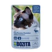 Mokra karma dla kotów - Bozita Cat Renifer w galaretce saszetka 85g - miniaturka - grafika 1