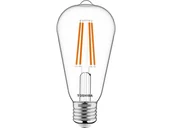Żarówki LED - Żarówka LED TOSHIBA Filament ST64 806lm 7W 2700K E27 - miniaturka - grafika 1