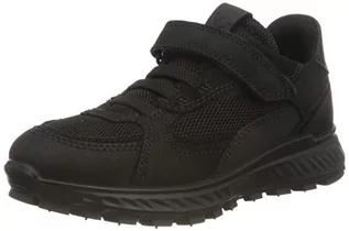 Buty dla chłopców - ECCO Exostrike Black Black Black Sneakersy chłopięce, czarny - czarny - 32 EU - grafika 1