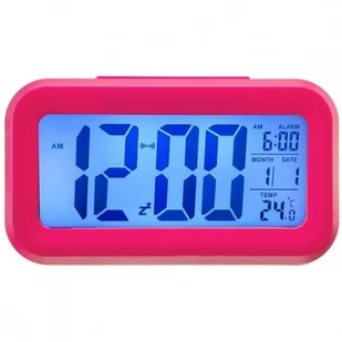 BUDZIK XONIX - LCD - TERMOMETR, SENSOR ZMIERZCHU (do046d) - Zegary - miniaturka - grafika 1