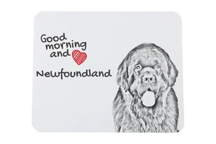 Nowofundland podkładka pod mysz z psem Art-Dog - Podkładki pod mysz - miniaturka - grafika 1