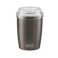 Kubki termiczne - Lurch termiczny kubek do kawy stal nierdzewna 0,3 l antracytowy LU-00240957 - miniaturka - grafika 1