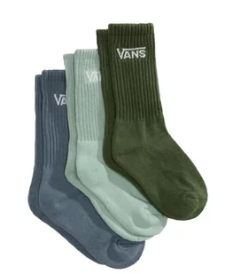 Skarpety Dziecięce VANS Spooky Crew Grey Olive (3 pary)VN000Q1PEMW1 XS - Skarpetki damskie - miniaturka - grafika 1
