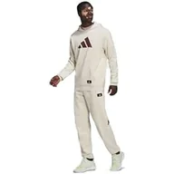 Spodenki męskie - adidas Męskie spodnie M FI 3 bar, Wonder White, L - miniaturka - grafika 1