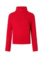 Swetry damskie - Marc O'Polo Sweter damski z dzianiny Kobiety czerwony jednolity, M - miniaturka - grafika 1