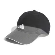 Czapki męskie - Męska Czapka z daszkiem ADIDAS BBALL CAP A.R. IC6522 – Czarny - miniaturka - grafika 1