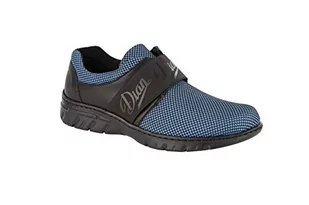 Dian Sneakersy robocze – ultralekkie, antybakteryjne, antypoślizgowe trenażer bezpieczeństwa, idealne dla szpitalów, pracowników zdrowia, kuchni i sprzątania, Siena Tex kolor niebieski - Skarpetki dla dzieci - miniaturka - grafika 1