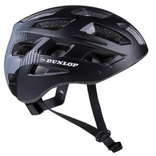 Dunlop Czarny Kask rowerowy M (55-58cm) - Kaski rowerowe - miniaturka - grafika 4