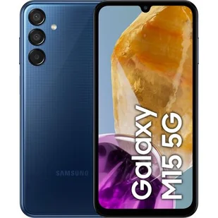 Samsung Galaxy M15 5G 4/128GB Granatowy - Telefony komórkowe - miniaturka - grafika 1