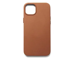 Mujjo FullLeather Case iPhone 14 Plus/ 15 Plus MagSafe tan - Etui i futerały do telefonów - miniaturka - grafika 1